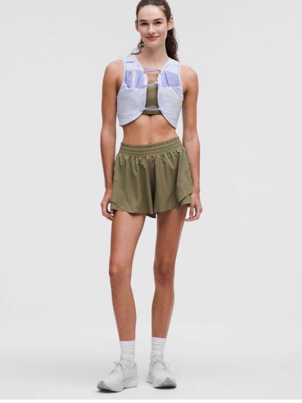 Lululemon Shake It Out High-Rise Running Short 2.5"
Bay Leaf XL